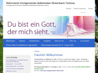 ref-gelterkinden.ch Webseite Vorschau