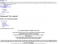 zur-laterne.com Webseite Vorschau