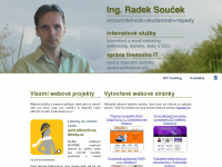 radeksoucek.cz Webseite Vorschau