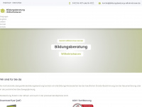 bildungsberatung-wilhelmshaven.de Webseite Vorschau