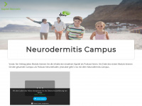 neurodermitis-campus.de Webseite Vorschau