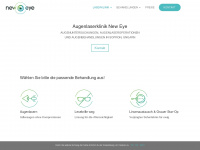 neweye.at Webseite Vorschau