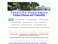 teneriffa-panoramica.com Webseite Vorschau