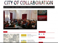 cityofcollaboration.org Webseite Vorschau