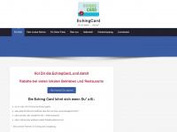 echingcard.de Webseite Vorschau