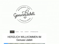 genusslaedeli.ch Webseite Vorschau