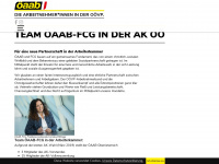 team-oeaab-fcg.at Webseite Vorschau