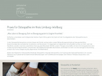 meo-osteopathie.de Webseite Vorschau