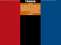 trebor.band Webseite Vorschau