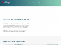 klinikum-hochrhein.de Webseite Vorschau