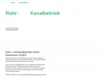 kanaltechnik-heinemann.de Webseite Vorschau