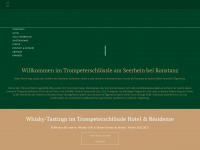 trompeterschloessle.com Webseite Vorschau