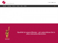 schambeck-group.com Webseite Vorschau
