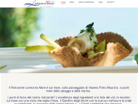 ristorantelorenzinamare.com Webseite Vorschau