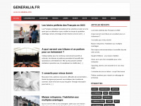 generalia.fr Webseite Vorschau