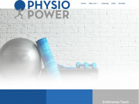 physiopower.de Webseite Vorschau