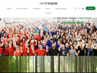 finidr.cz Webseite Vorschau
