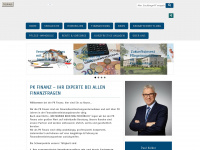 pk-finanz.net Webseite Vorschau
