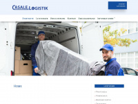 casale-logistik.de Webseite Vorschau
