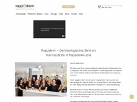 rappjderm.ch Webseite Vorschau