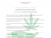 cannabis-apotheken.ruhr Webseite Vorschau