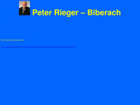 peter-rieger.de Webseite Vorschau