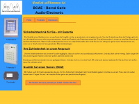 bcae.de Webseite Vorschau
