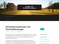 powerhuman.de Webseite Vorschau
