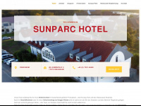 sunparc-hotel.de Webseite Vorschau
