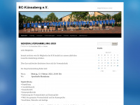 bc-kuessaberg.de Webseite Vorschau