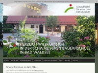 schwaebische-bauernschule.de Webseite Vorschau