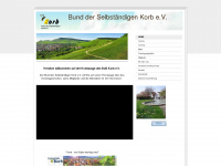 bds-korb.de Webseite Vorschau