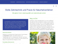 stolle-zahntechnik.de Webseite Vorschau