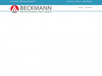 beckmanngmbh.de Webseite Vorschau
