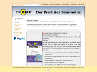 philotax.de Webseite Vorschau