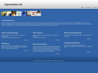 signmaker.de Webseite Vorschau