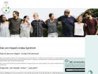 hippel-lindau.de Webseite Vorschau