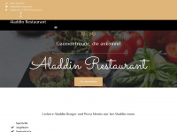 aladdin-restaurant.de Webseite Vorschau