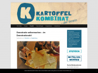 kartoffelkombinat-ev.de Webseite Vorschau