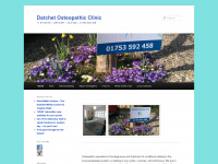 gardnerosteopath.co.uk Webseite Vorschau