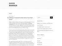 goodmanner.info