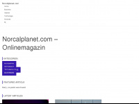 norcalplanet.com Webseite Vorschau