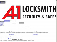 a-1locksmith.com Webseite Vorschau