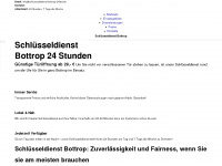 schluesseldienst-bottrop-24std.de Webseite Vorschau