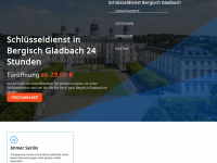 schluesseldienst-bergisch-gladbach-24std.de Webseite Vorschau
