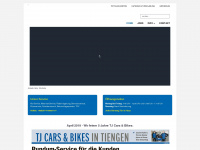 tj-cars-bikes.de Webseite Vorschau