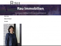 rau-immobilien.ch Webseite Vorschau
