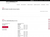 nissan-gruenewald-weiler.de Webseite Vorschau