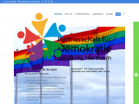 demokratie-landkreis-northeim.de Webseite Vorschau