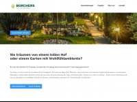 borchers-garten.de Webseite Vorschau